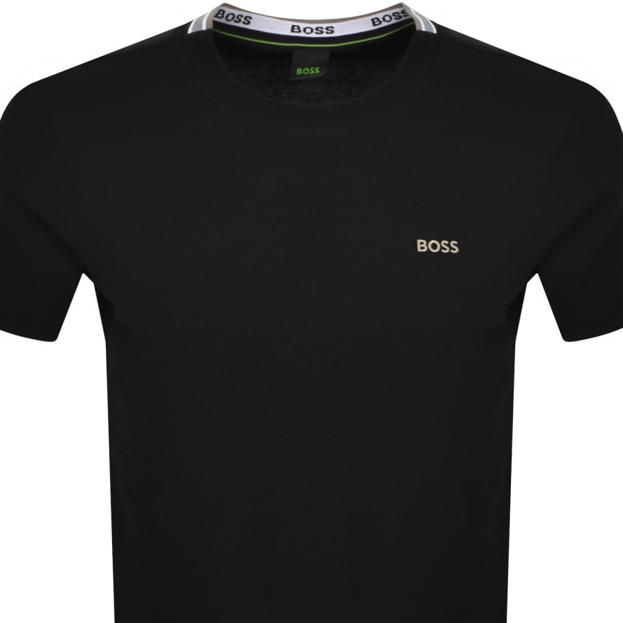 Tシャツ・カットソー BOSS Taddy Logo-Embroidered Cotton T-Shirt Black hbna50540519_001_100?wid=1980&